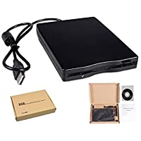 Los mejores  - HaoYiShang 3-5 - Disquetera Externa USB 2.0 Portátil 1.44 MB Lector FDD PC Laptop